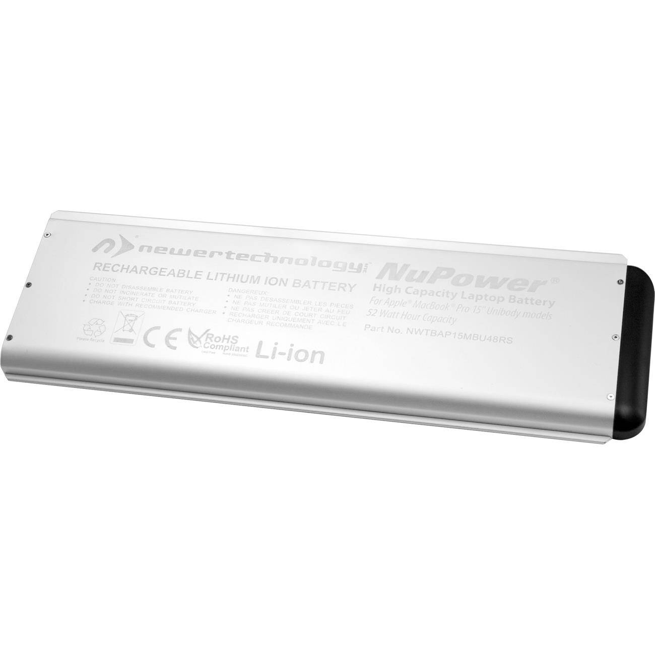 Newer Tech Nwtbap15mbu54rs Macbook Pro(r) 15 Unibody Replacement Battery