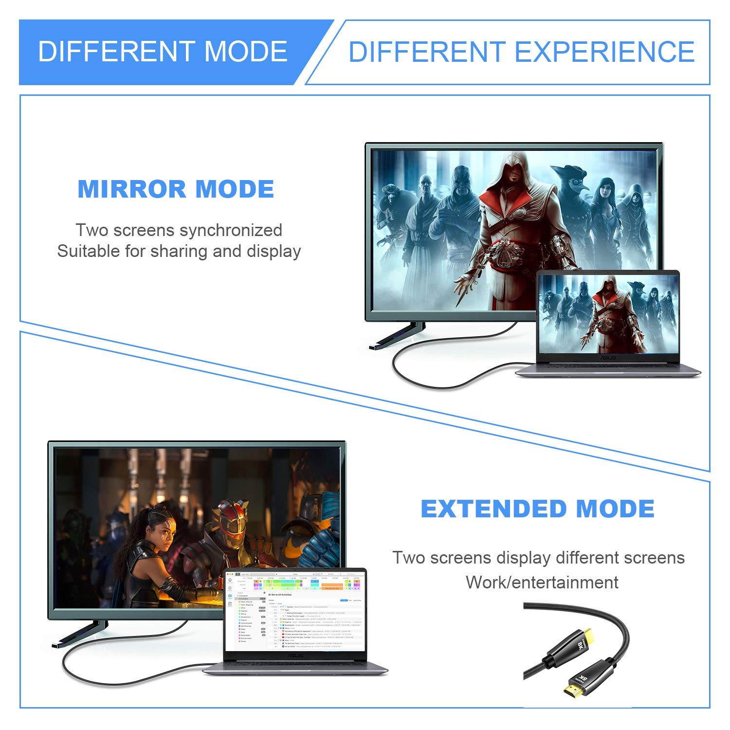 Tripp Lite HDMI to DVI Cable, Digital Monitor Adapter Cable (HDMI to DVI-D M/M), 1080P, 6-ft. (P566-006)