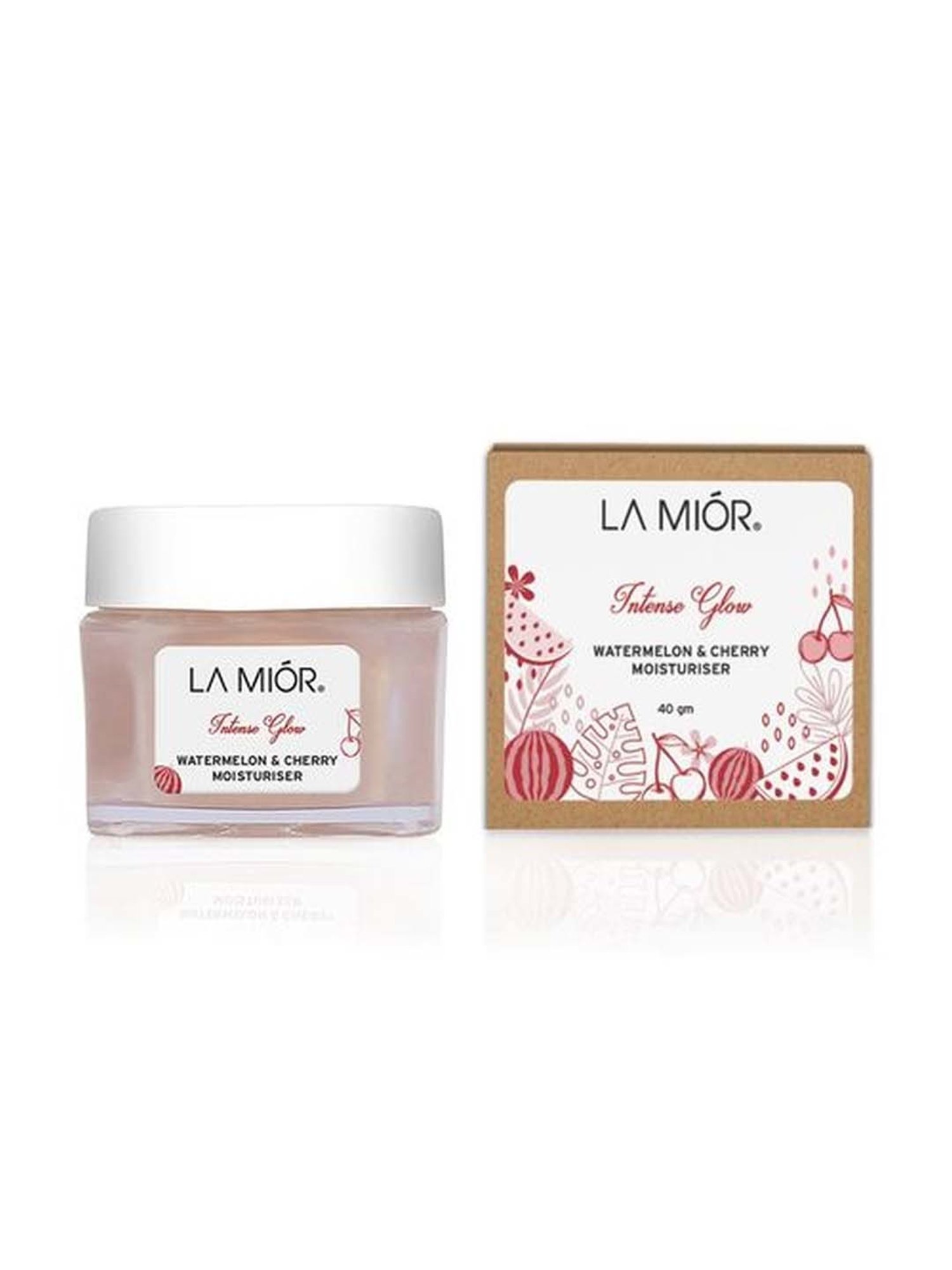 LA MIOR Intense Glow Watermelon & Cherry Moisturiser - 40 gm