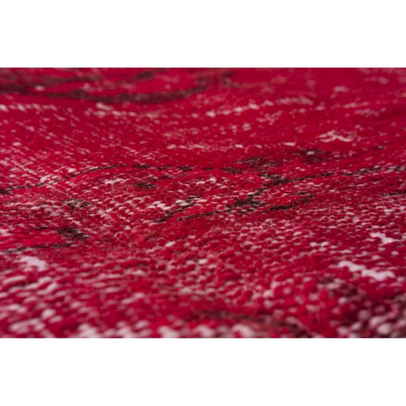 4'8"x8'4" Vintage One-of-a-Kind Torquil Rug Red - Revival Rugs