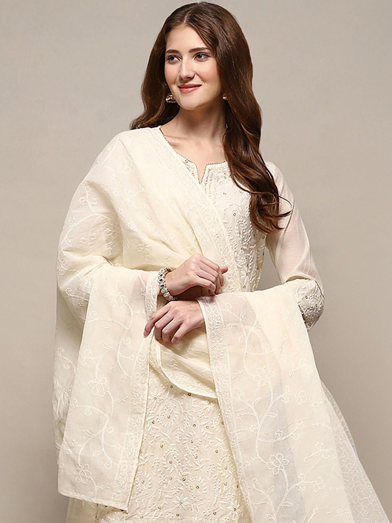 Stylum Multicolor Block Print Dupatta