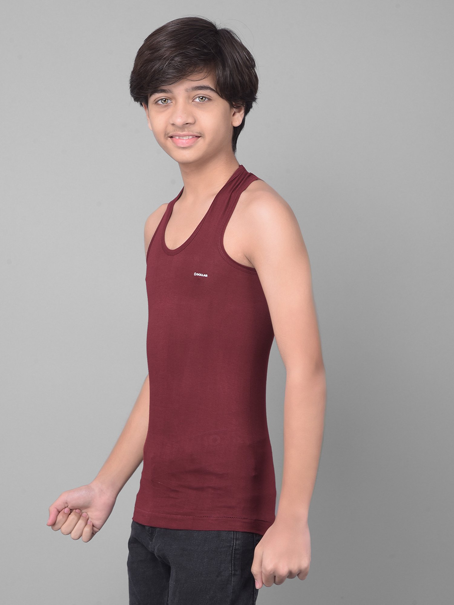 Dyca Boys Assorted Printed Vest (Pack Of 4)