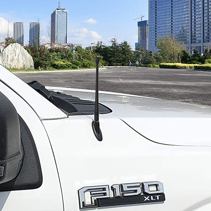 Antenna Compatible with Ford F150 20092021 | 9 inches Rubber Antenna Replacement | Designed for Optimized FMAM Reception