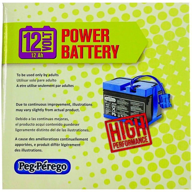 Peg Perego 12 Volt Rechargeable Battery
