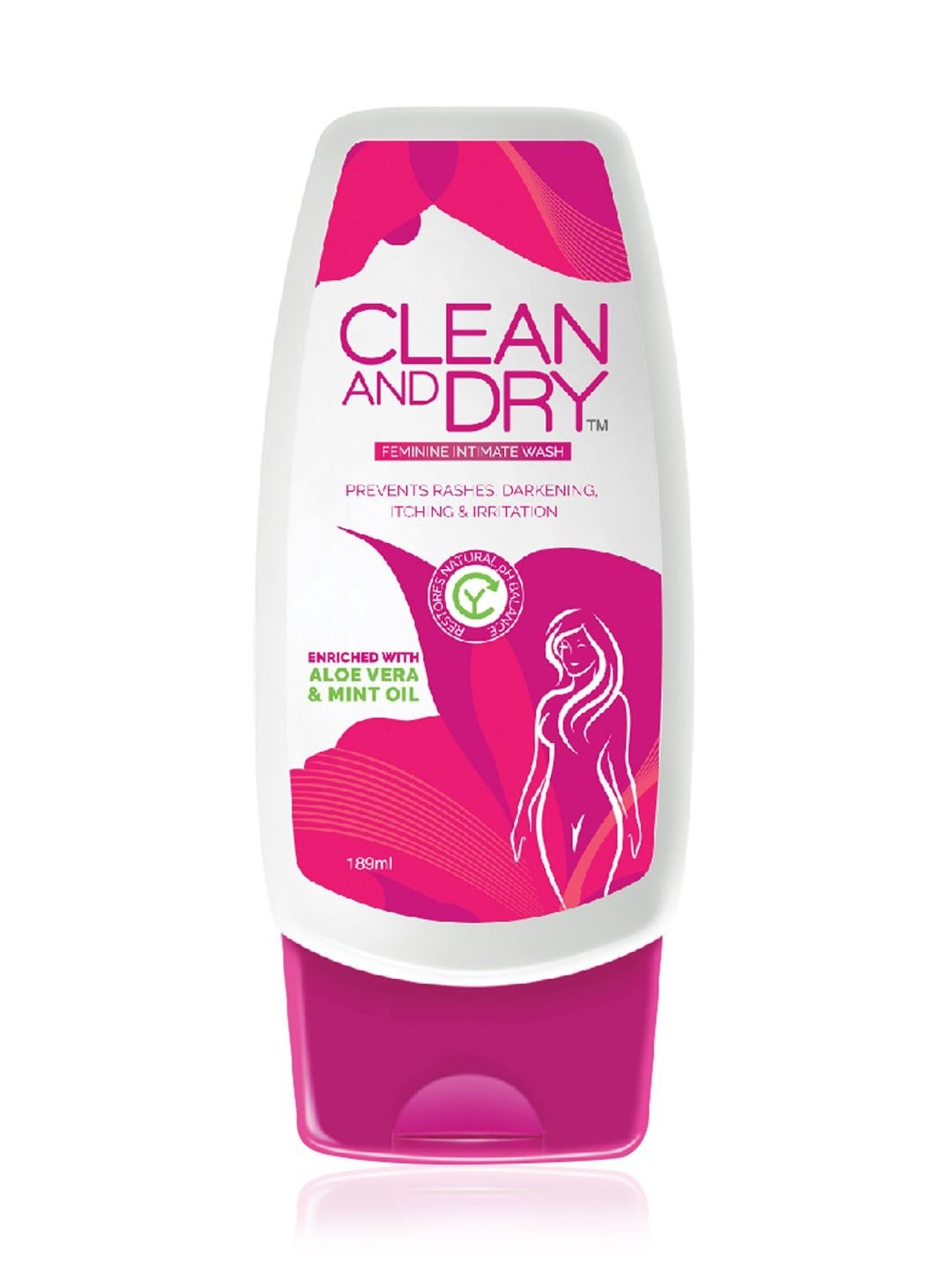 CLEAN AND DRY Intimate Wash - 189 ml