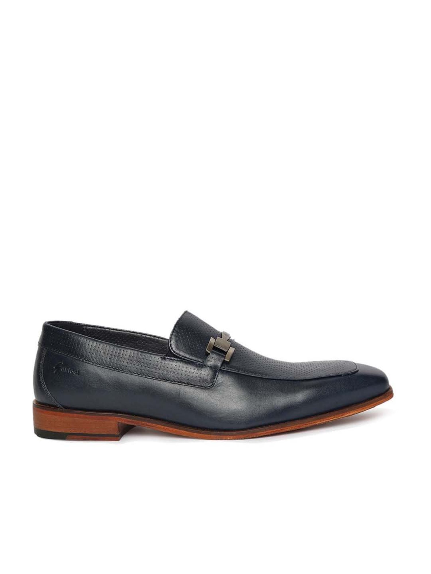 Gabicci Men's True Navy Formal Loafers