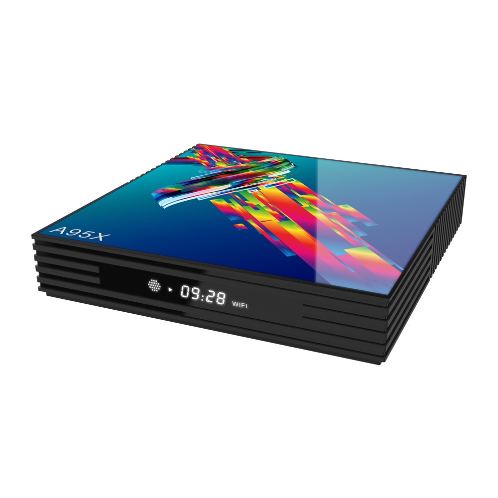A95X R3 Smart Android 9.0 TV Box RK3318 Quad Core 64 Bit 2GB/16GB UHD 4K VP9 H.265 2.4G / 5G WiFi BT4.2 HD Media Player Display Screen Remote Control