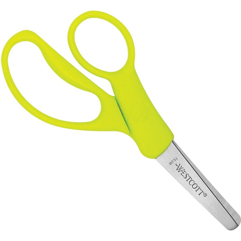 Acme Kids Scissors Left Hand 5" Blunt Tip Assorted 13594
