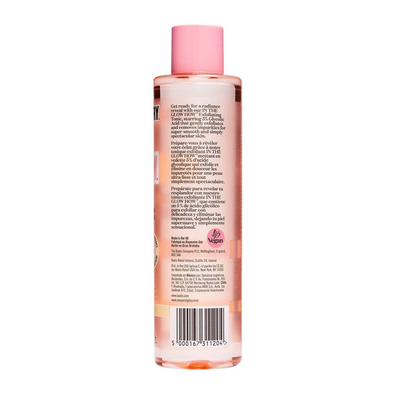 Soap & Glory In the Glow How Vitamin C 5% Glycolic Acid Exfoliating Tonic - 6.7 fl oz