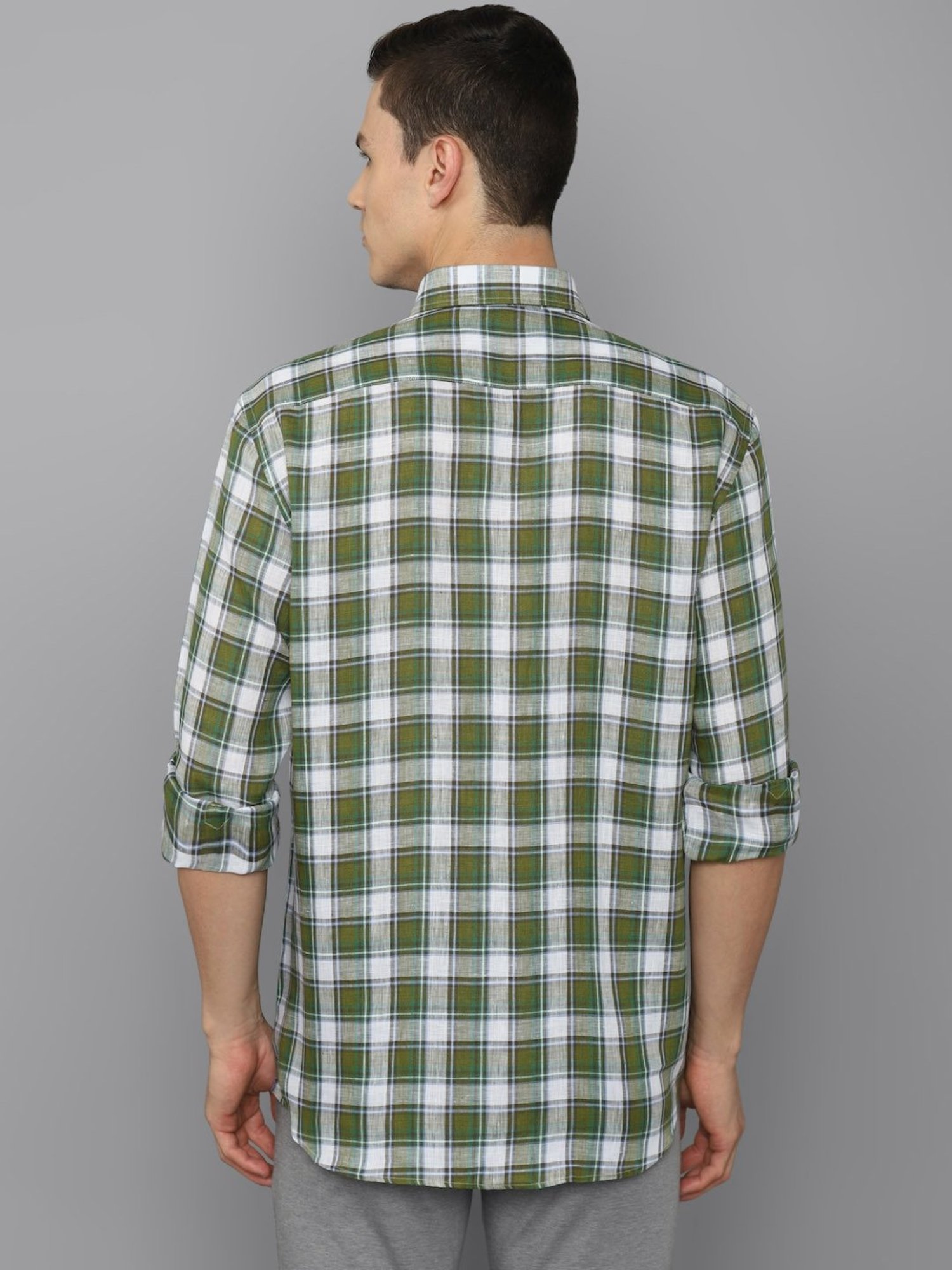 Luxure By Louis Philippe Multi Regular Fit Checks Shirt