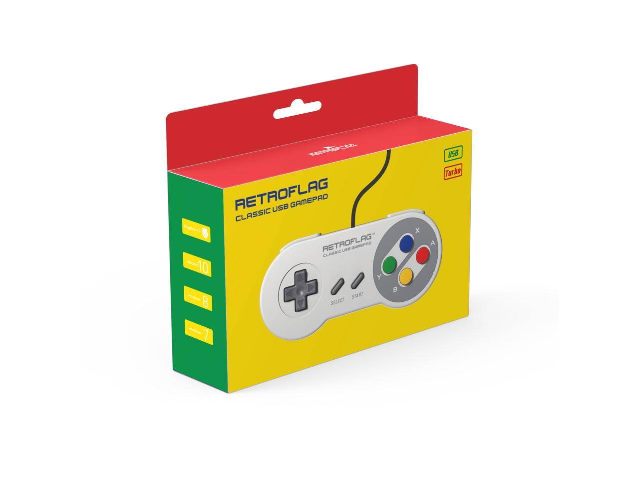 Original Retroflag Classic USB Gamepad Game Controller Joystick for SUPERPi Case NESPi Case Raspberry Pi Switch PC