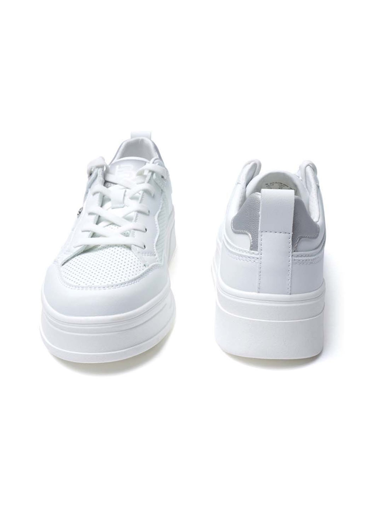 BAGATT Women's Piper Evo White Casual Sneakers