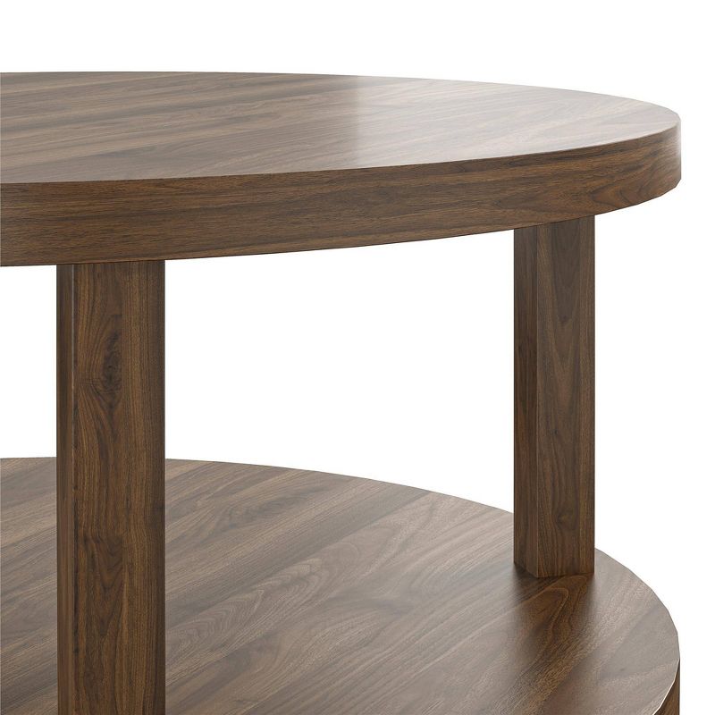 Oakdale Coffee Table Walnut - Novogratz