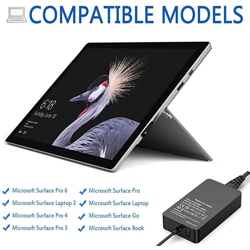 Pro Charger 44W 15V 258A Power Supply for Pro 34567 Laptop 12Go Book