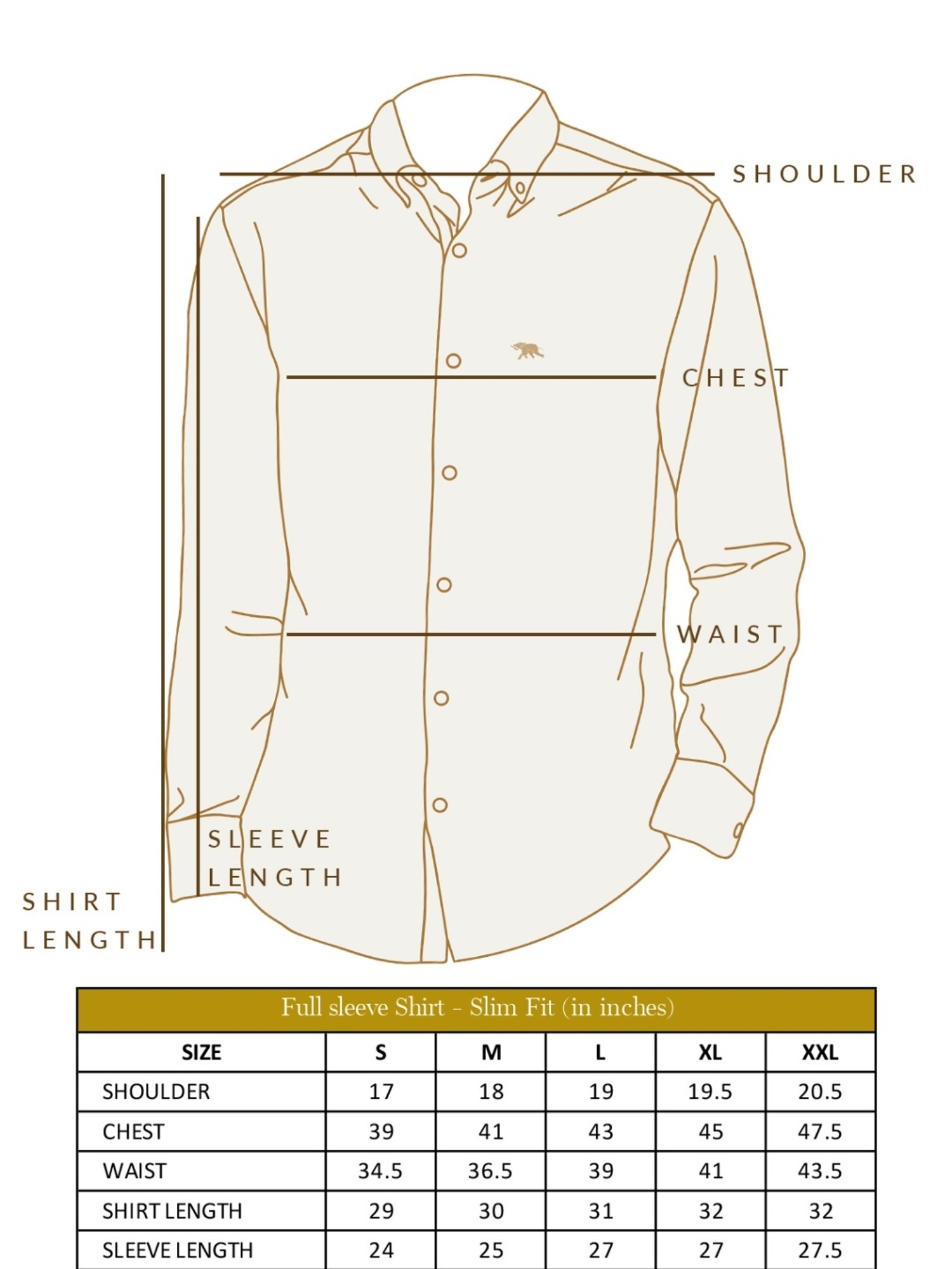 Andamen Brown Slim Fit Striped Shirt