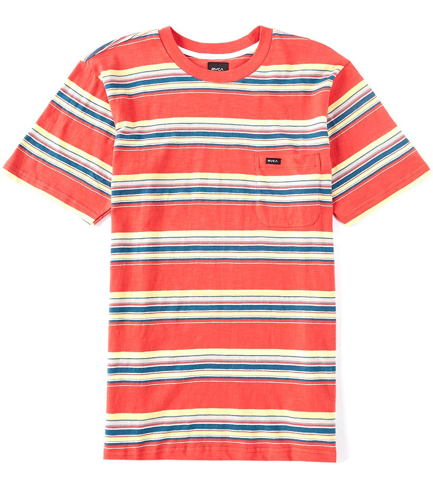 RVCA El Rosario Striped Pocket Short-Sleeve T-Shirt