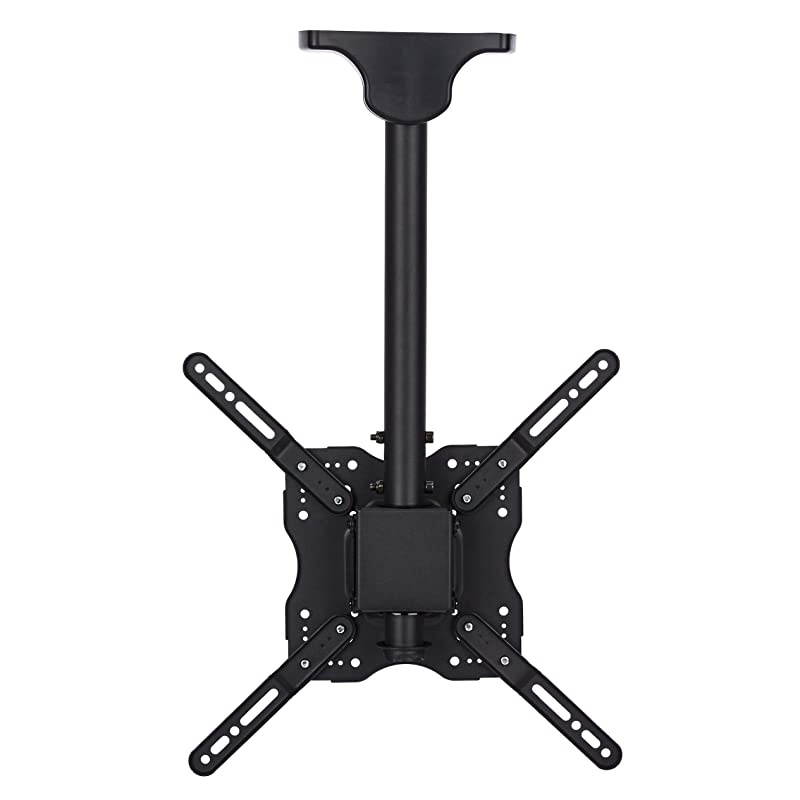 Basics Ceiling TV Mount for 24-65 inch TVs up to 100 lbs, max VISA 400x400
