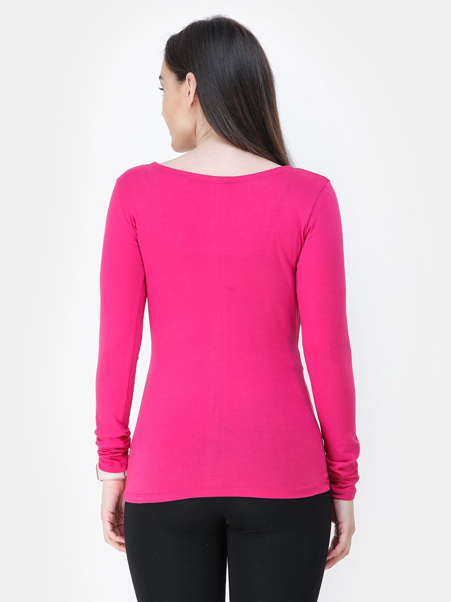 Cation Magenta Top