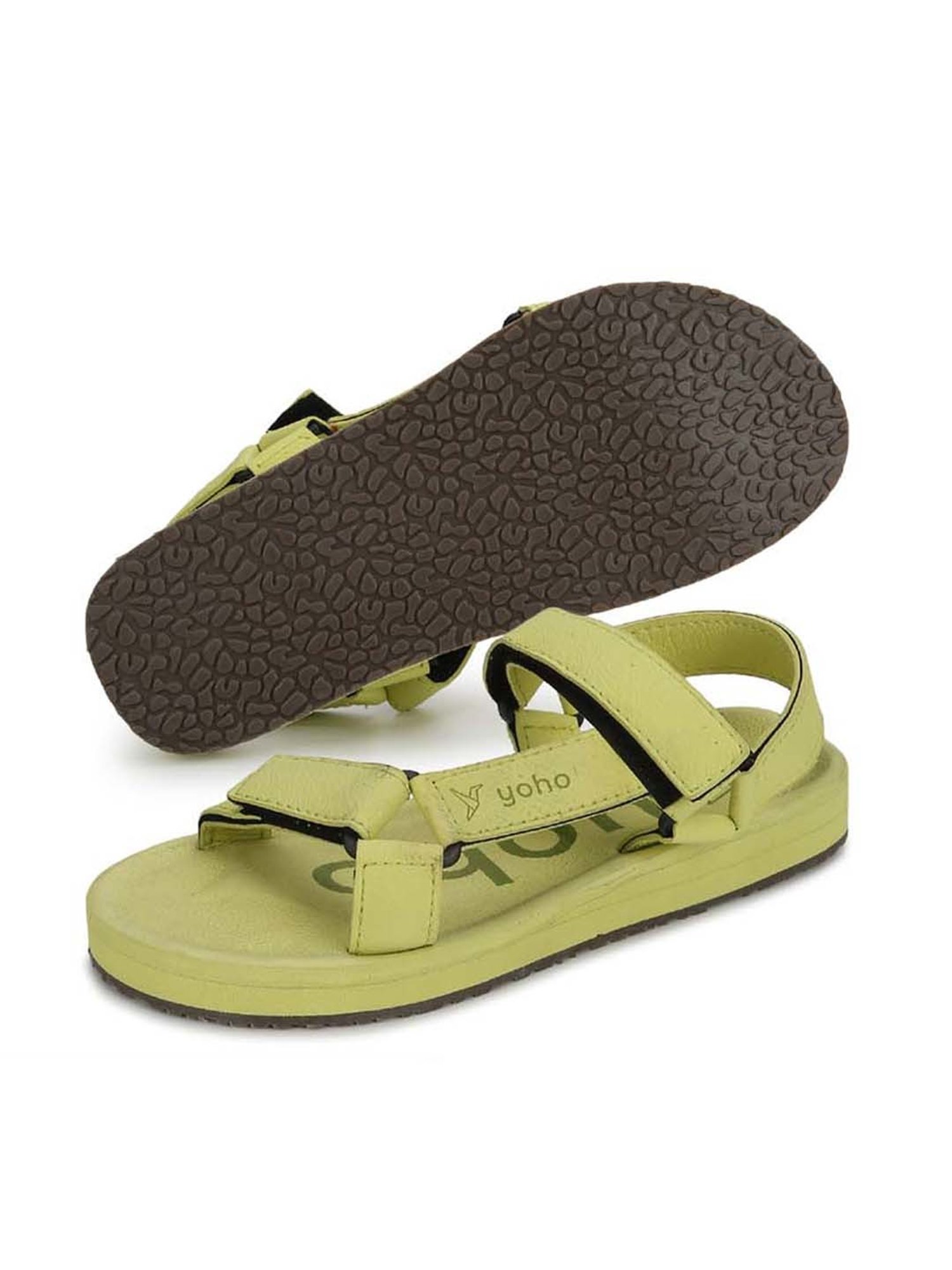 Yoho Women's Jade Green Floater Sandals