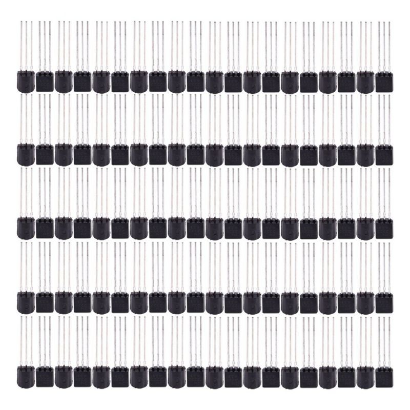 100 Pcs Encapsulate Power Transistors 75V 600MA & 20PCS Photoresistor Light-Dependent Resistor Sensor