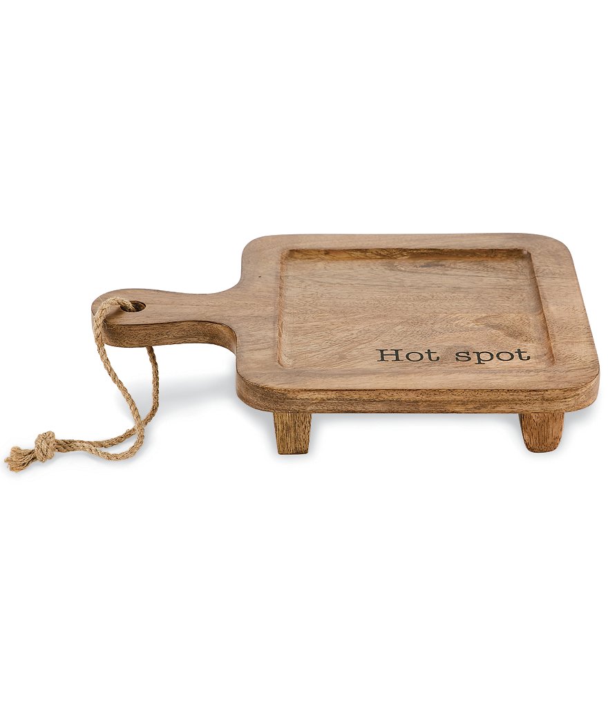 Mud Pie Hot Spot Wood Trivet