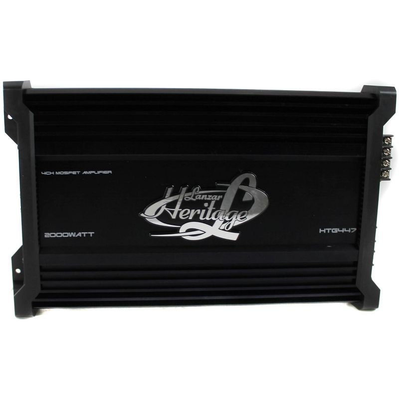 LANZAR HTG447 2000W 4 Channel Car Digital Amplifier Power Amp A/B Stereo MOSFET