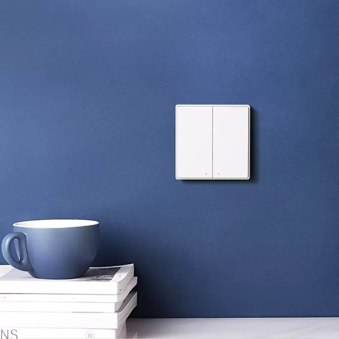 D1 1 Gang/2 Gang ZigBee Smart Wireless Switch APP Remote Control Timer Work with MIJIA APP HomeKit 2 Way