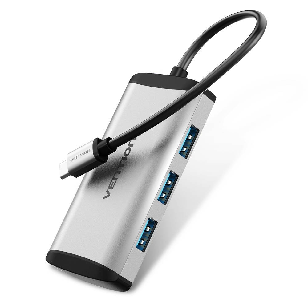 Vention TGCHB USB-C HUB Type-C to 4* USB 3.0 + Micro USB 2.0 Laptop PC USB 3.0 HUB Adapter Converter Splitter