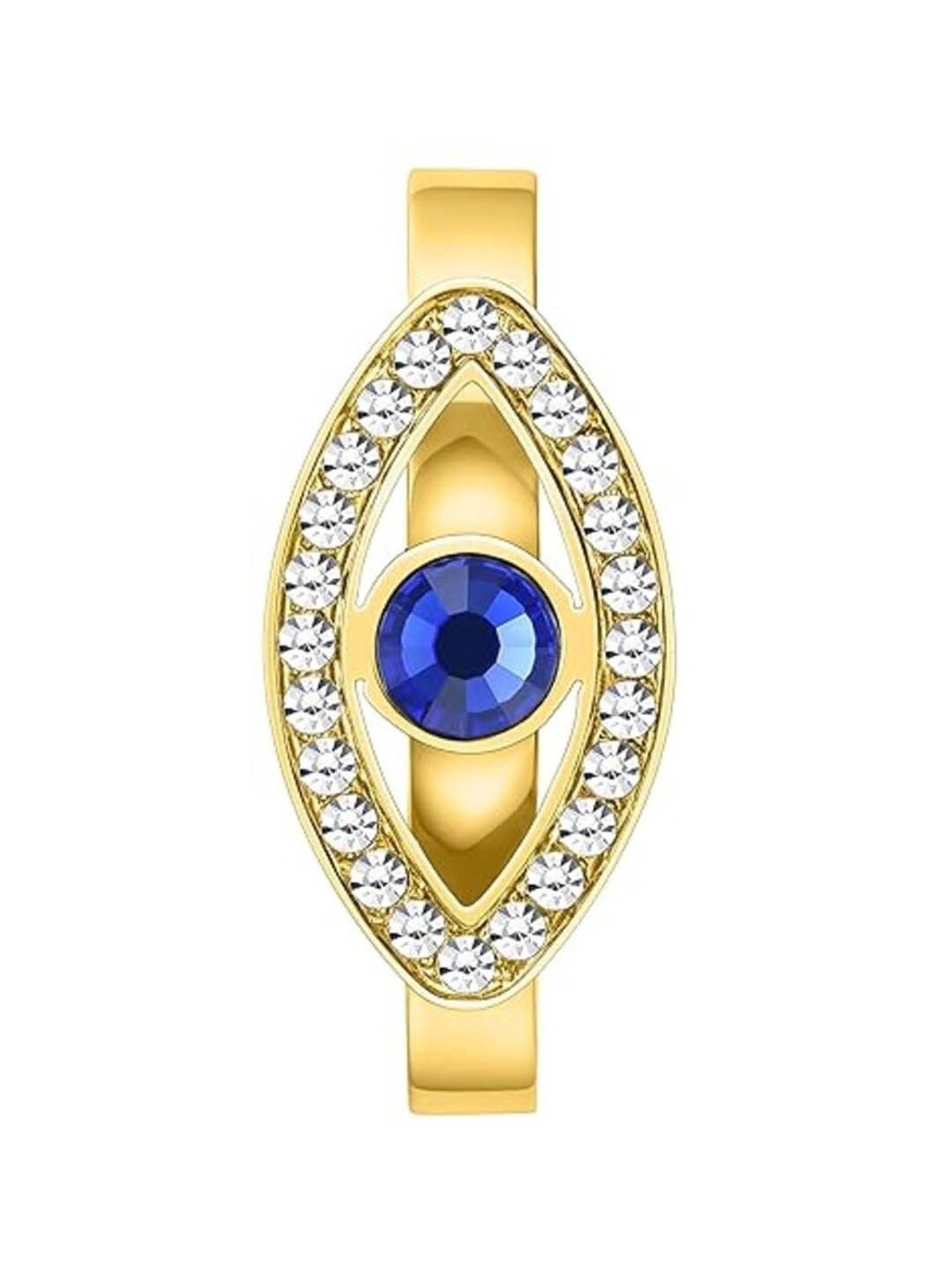 Police Eye Stainless Steel Women's Gold Ring- PEJLF0003111