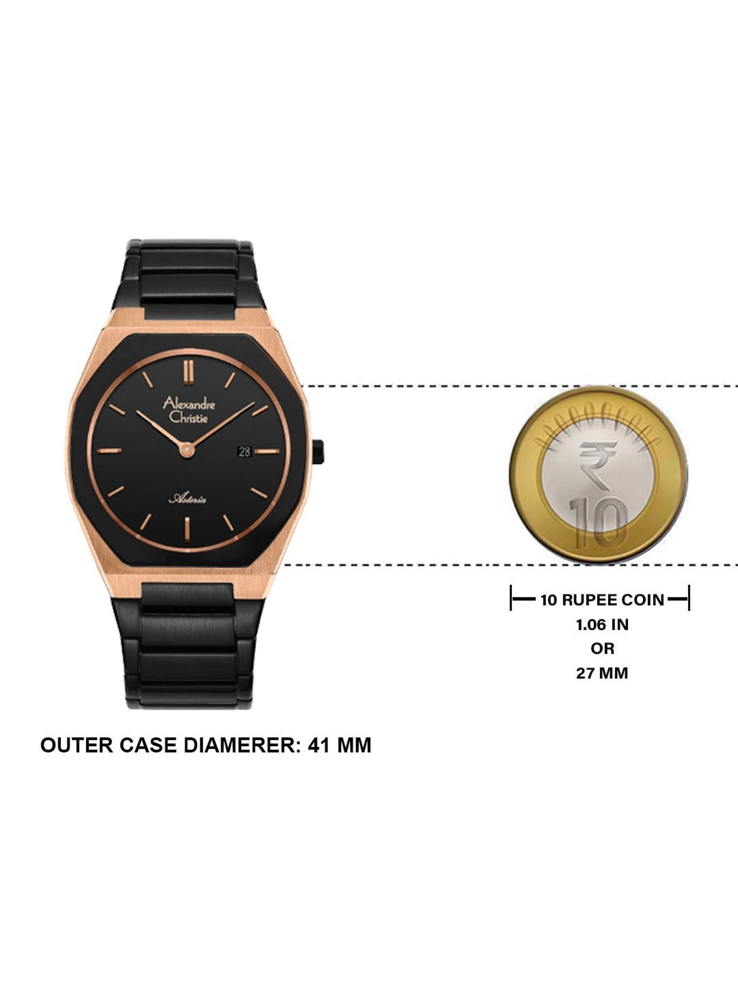 ALEXANDRE CHRISTIE 8670MDBBRBA Analog Watch for Men