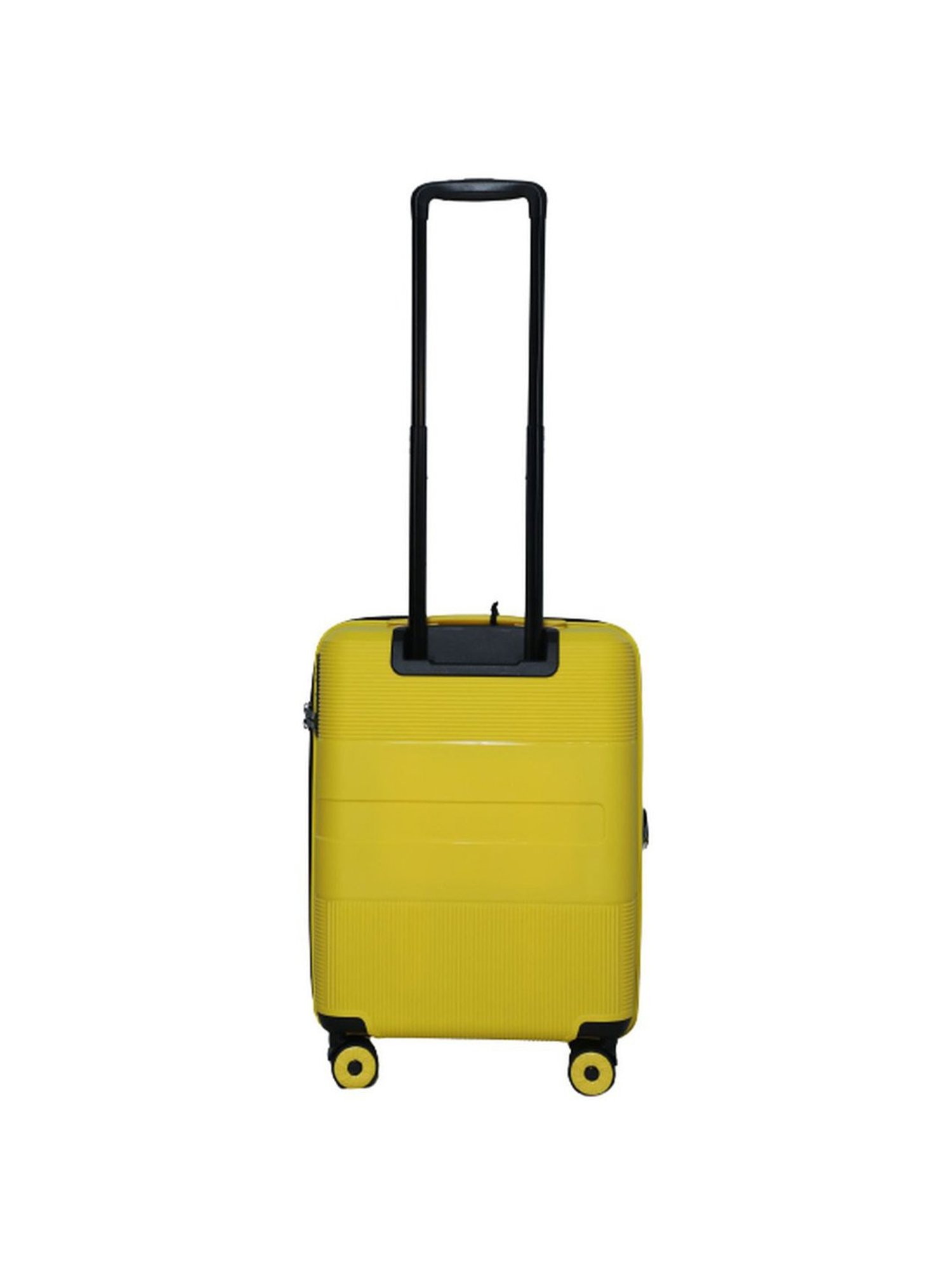 National Geographic Cavern Yellow Textured Hard Cabin Trolley Bag - 22 Cms