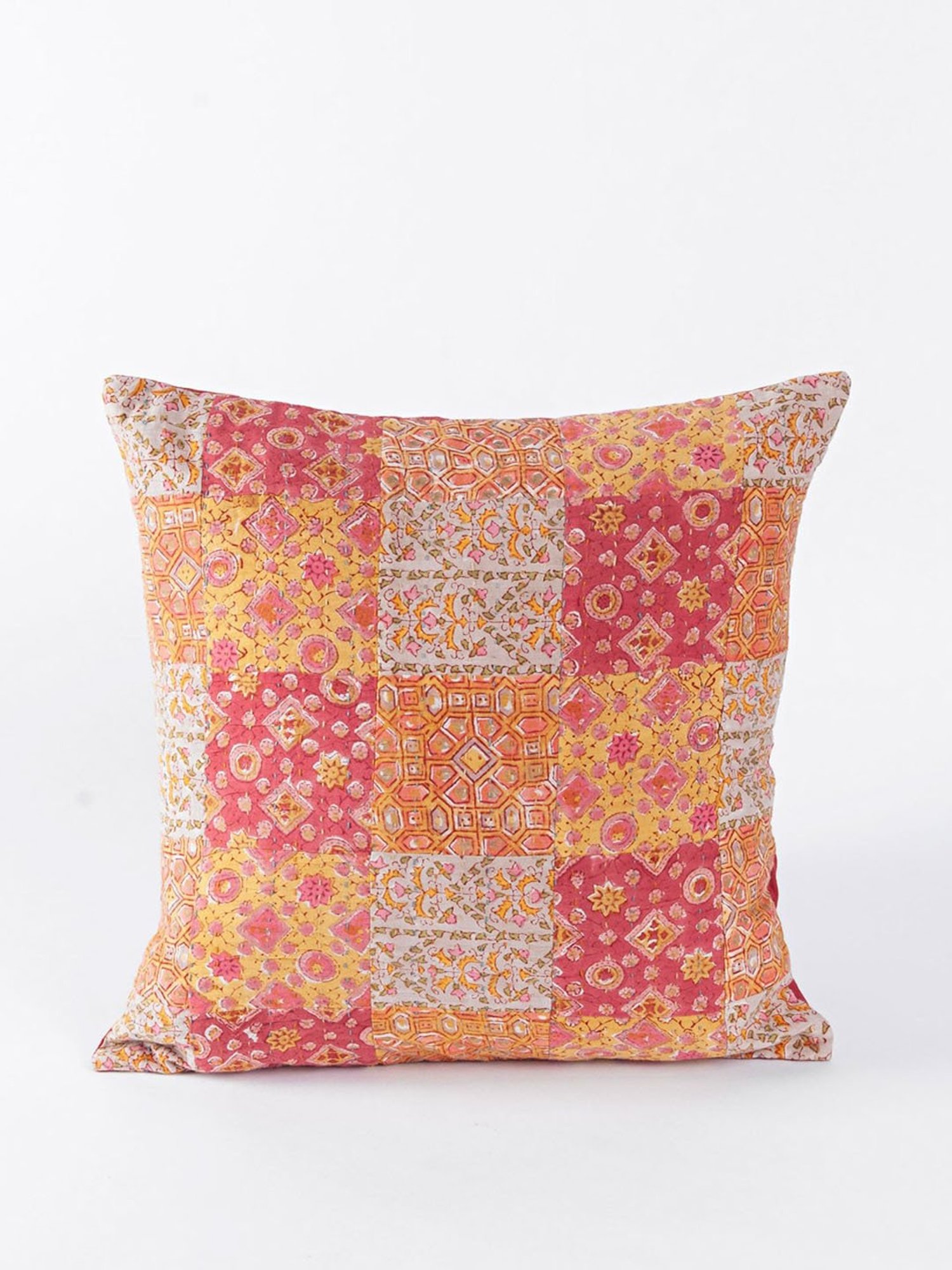 Fabindia Cotton Embroidered Cushion Cover
