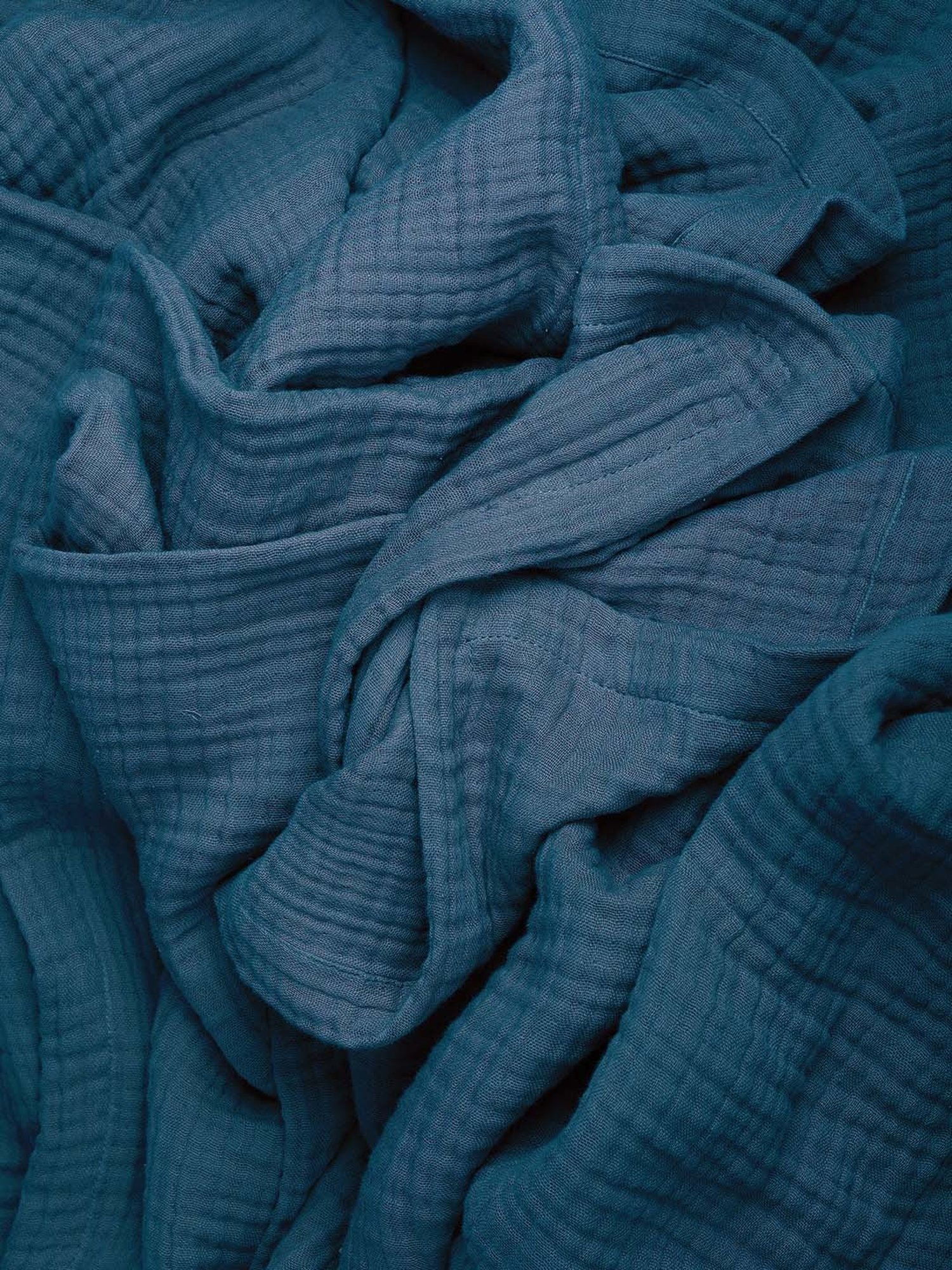 Nautica Ocean Ripples Navy 350 TC Cotton King Bedsheet with 2 Pillow Covers