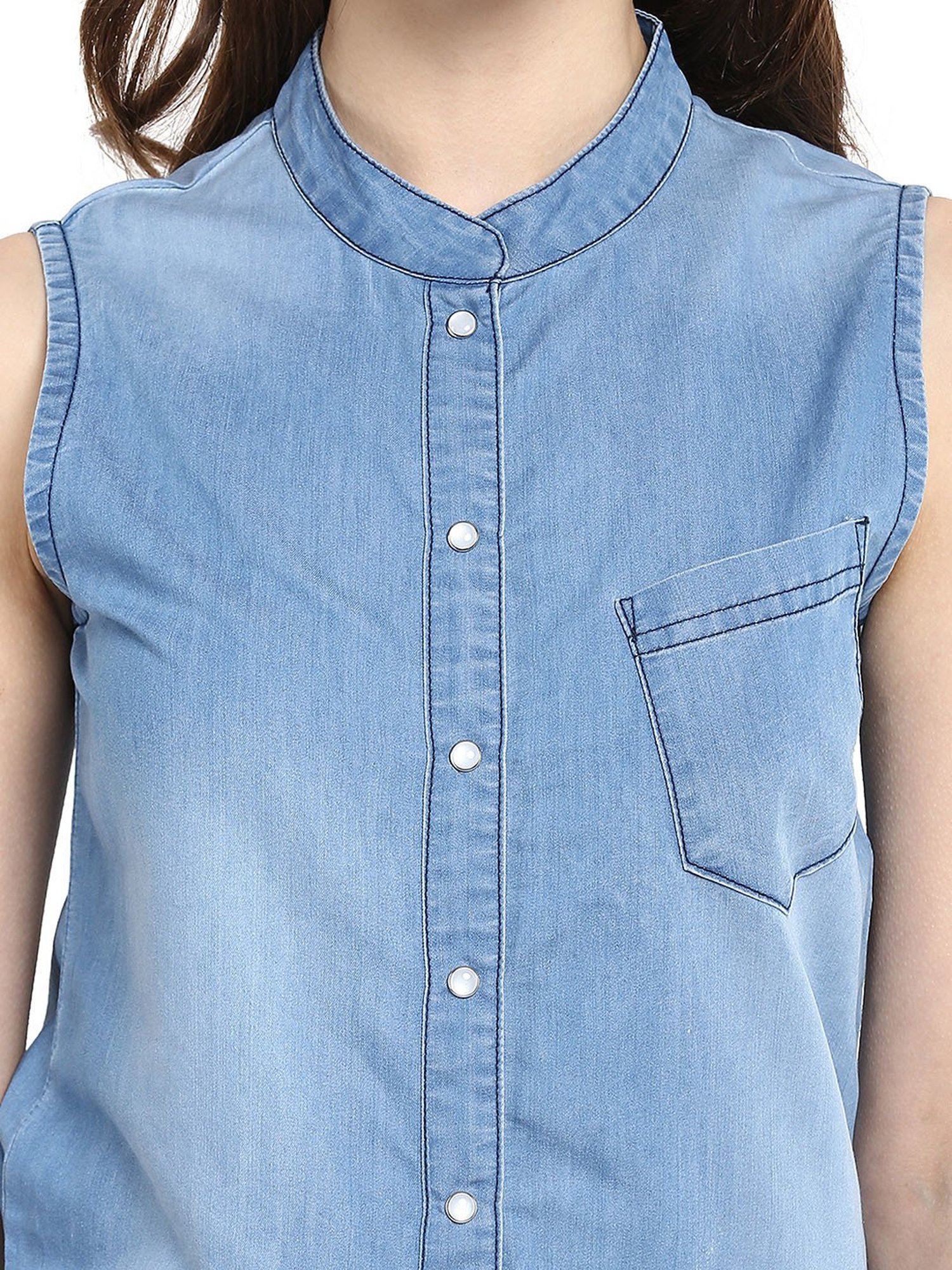 StyleStone Blue Midi Jumpsuit