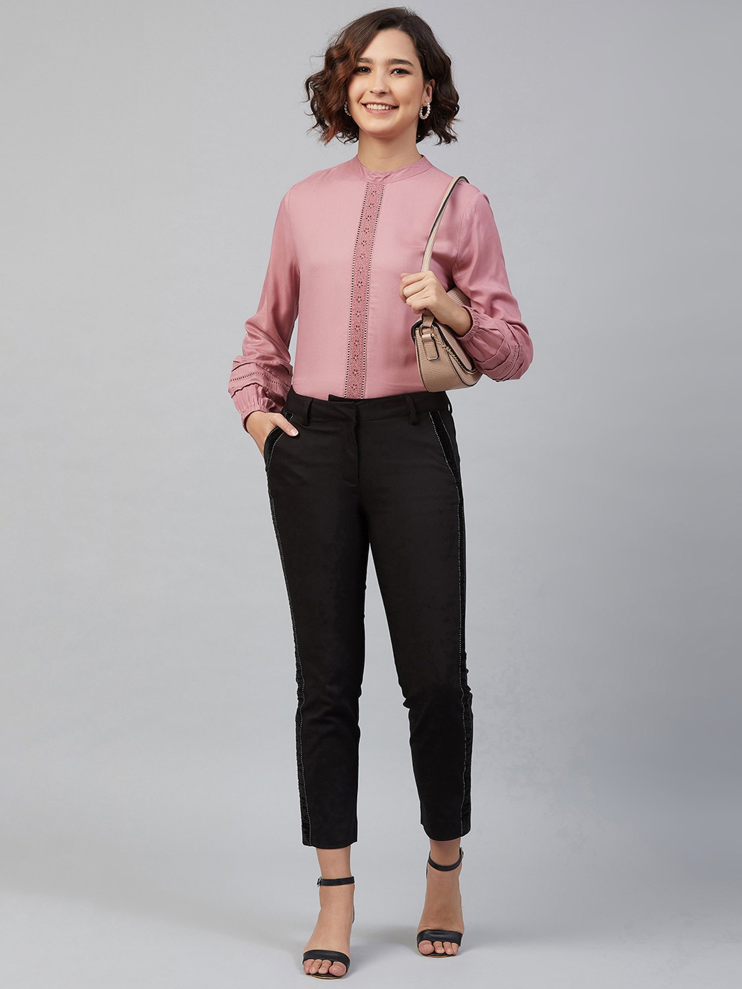 Marie Claire Pink Top