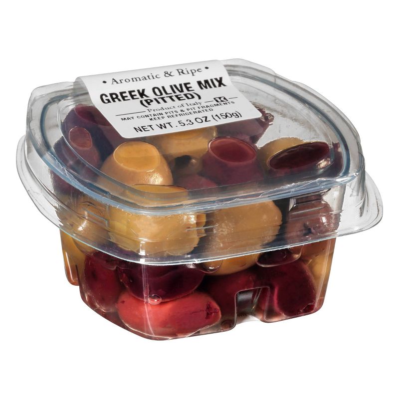 Ficacci Greek Mix Pitted Olives - 5.3oz