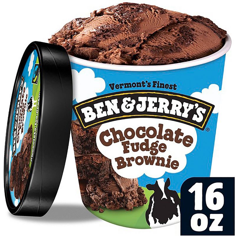 Ben & Jerry's Ice Cream Chocolate Fudge Brownie - 16oz