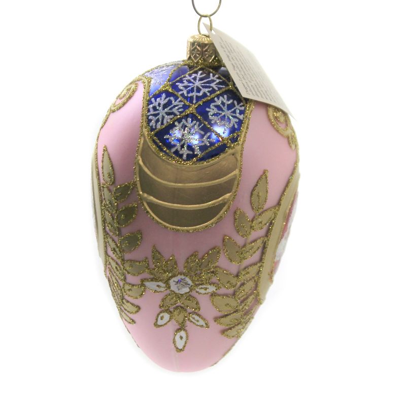 Larry Fraga Regal Ornament Christmas Santa Egg  -  Tree Ornaments