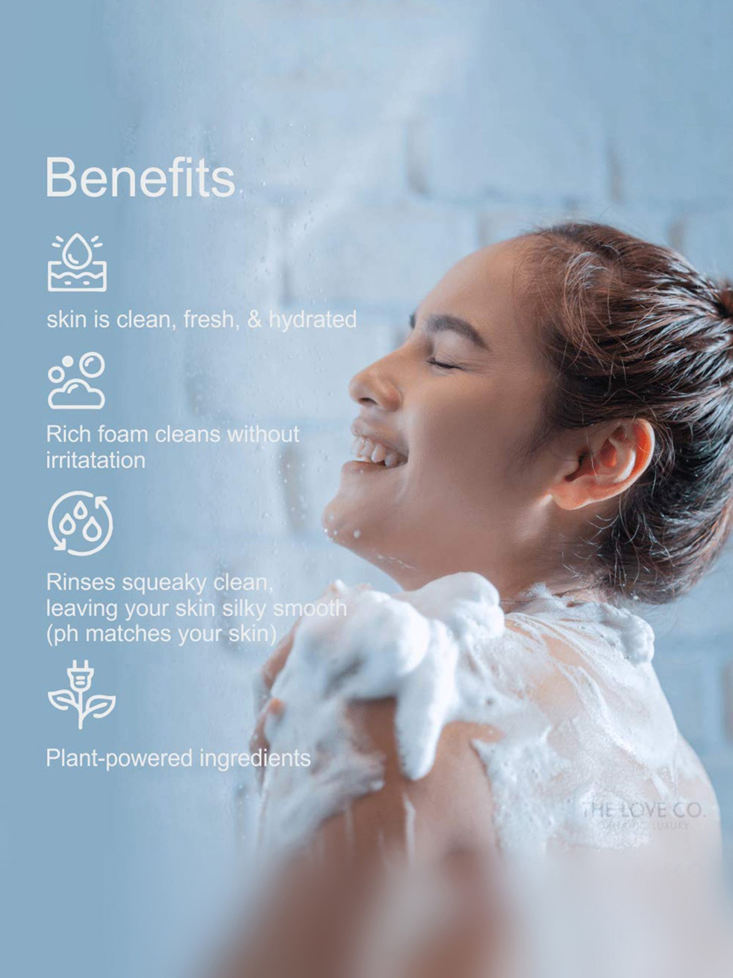 The Love Co. Firangipani Body Wash - 250 ml