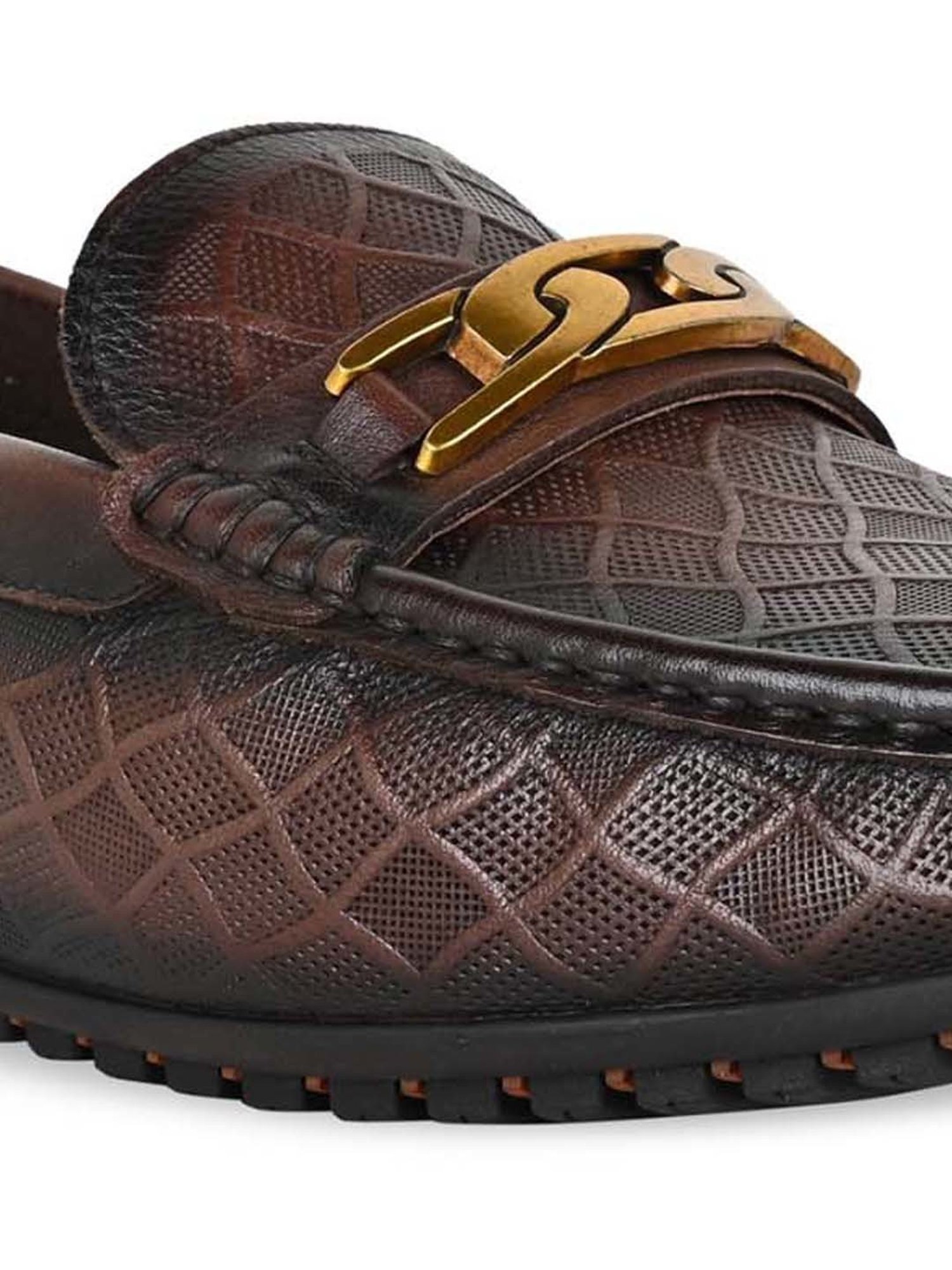 Imperio by Regal Men's Coffee Casual Loafers