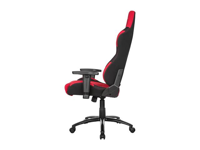 AKRacing Core Series EX Wide Fabric Gaming Chair, 3D Arms, 180 Degrees Recline - Black/Red (AK-EXWIDE-BK/RD)