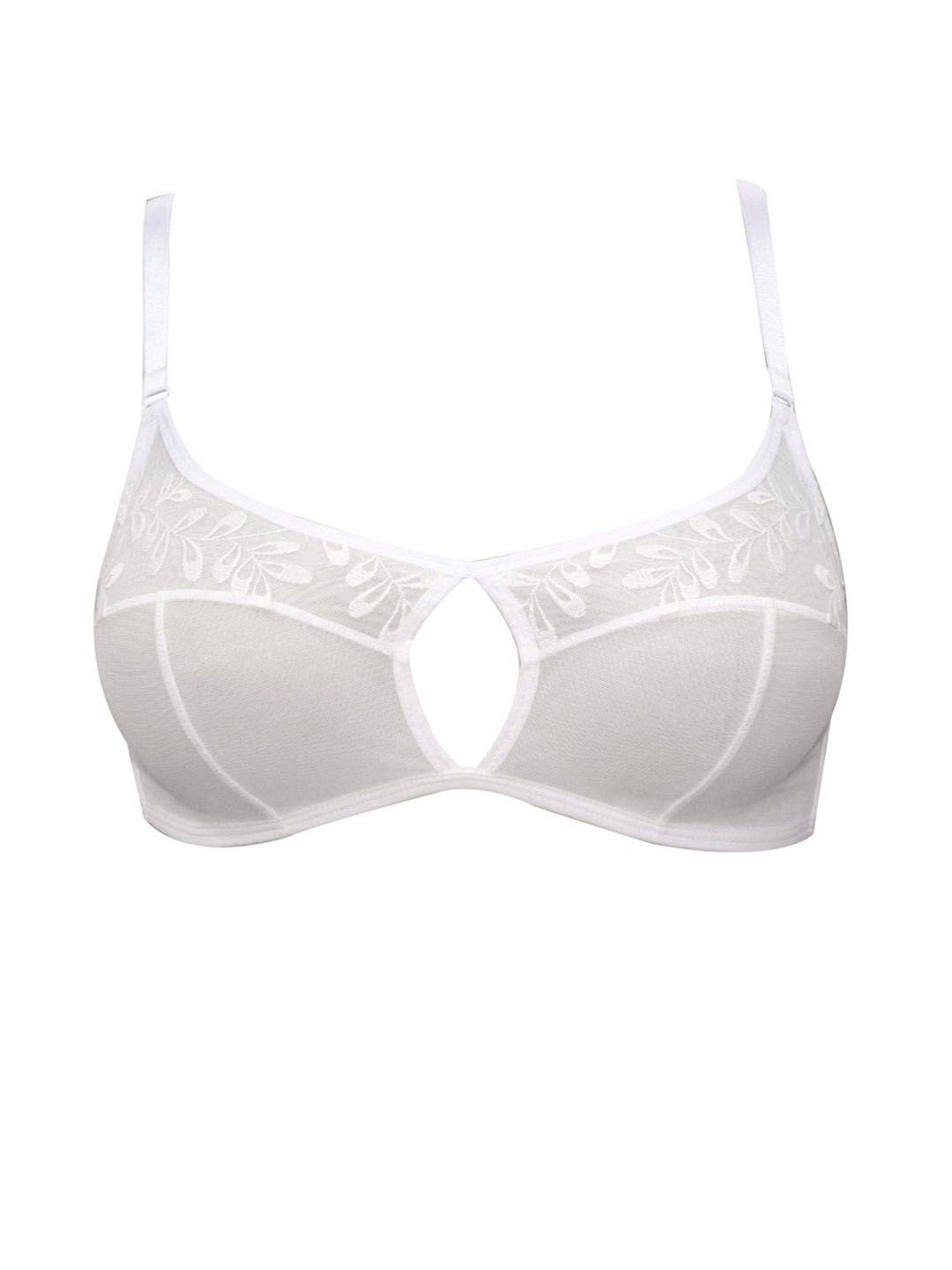PARFAIT Ivory Non Wired Non Padded Bralette