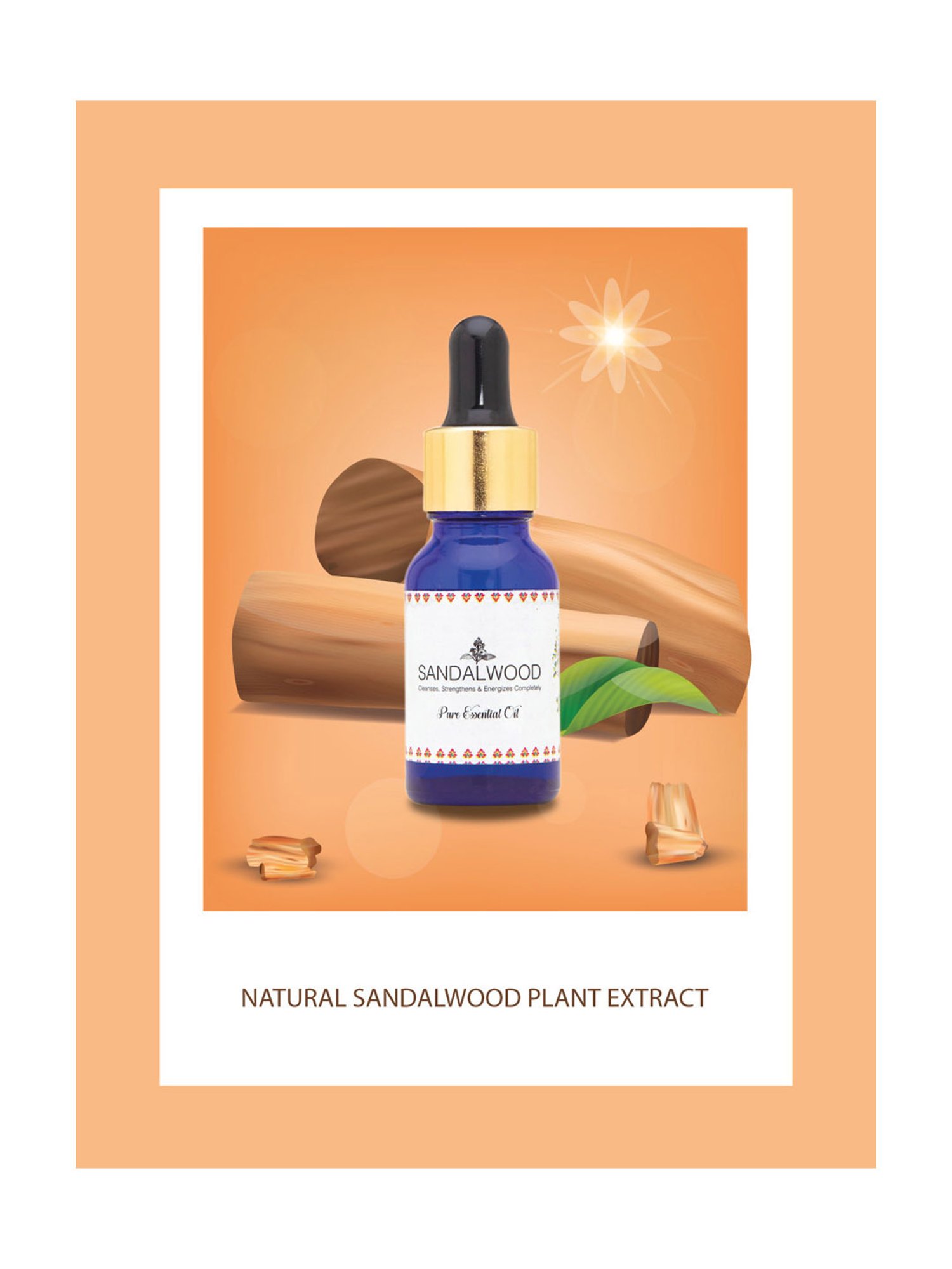 Holistic Healings By Shaveta Sandalwood Essential Oil - 15 ml