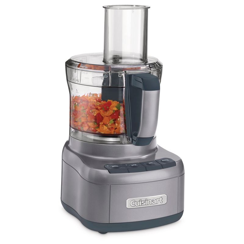 KitchenAid 2 Speed Pulsing Meal Prep Compact Mini Food Processor Chopper with 3.5 Cup Working Bowl, Contour Silver (Certified Refurbished)