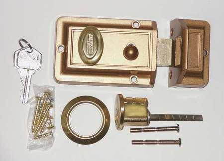 Commercial Lock, Single Cylinder, Bronze
