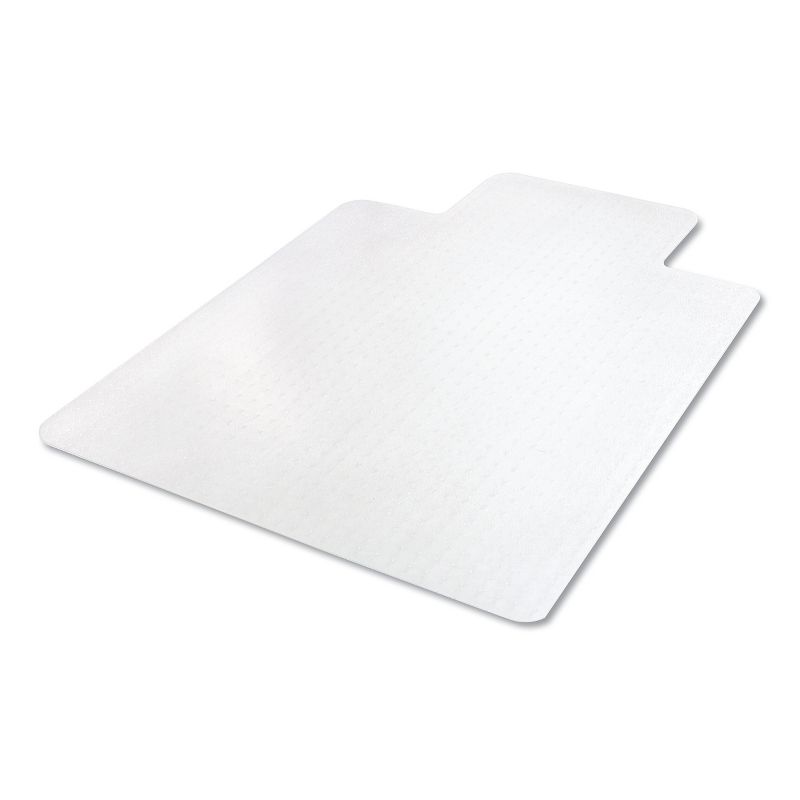 3'x4' Rectangle Solid Floor Mat Clear - Deflecto