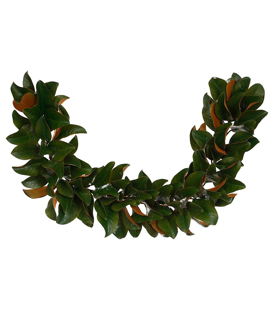 Winward Permanent Botanicals Magnolia Green Leaf 60#double; Garland