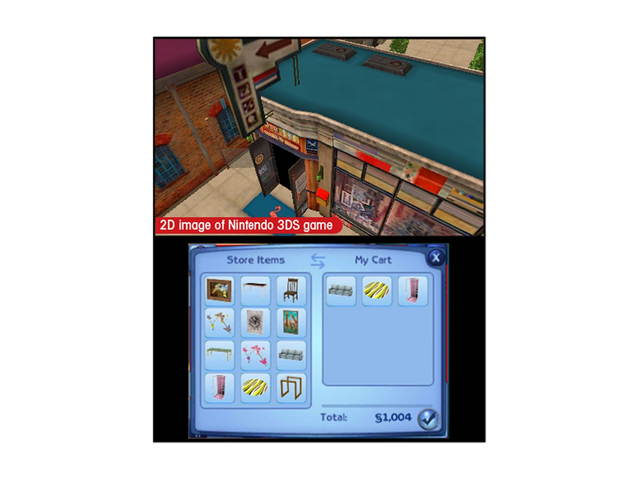 Sims 3 Nintendo 3DS Game