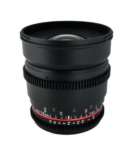 Rokinon 16mm T2.2 Wide Angle Cine Lens for Micro Four Thirds #CV16M-MFT