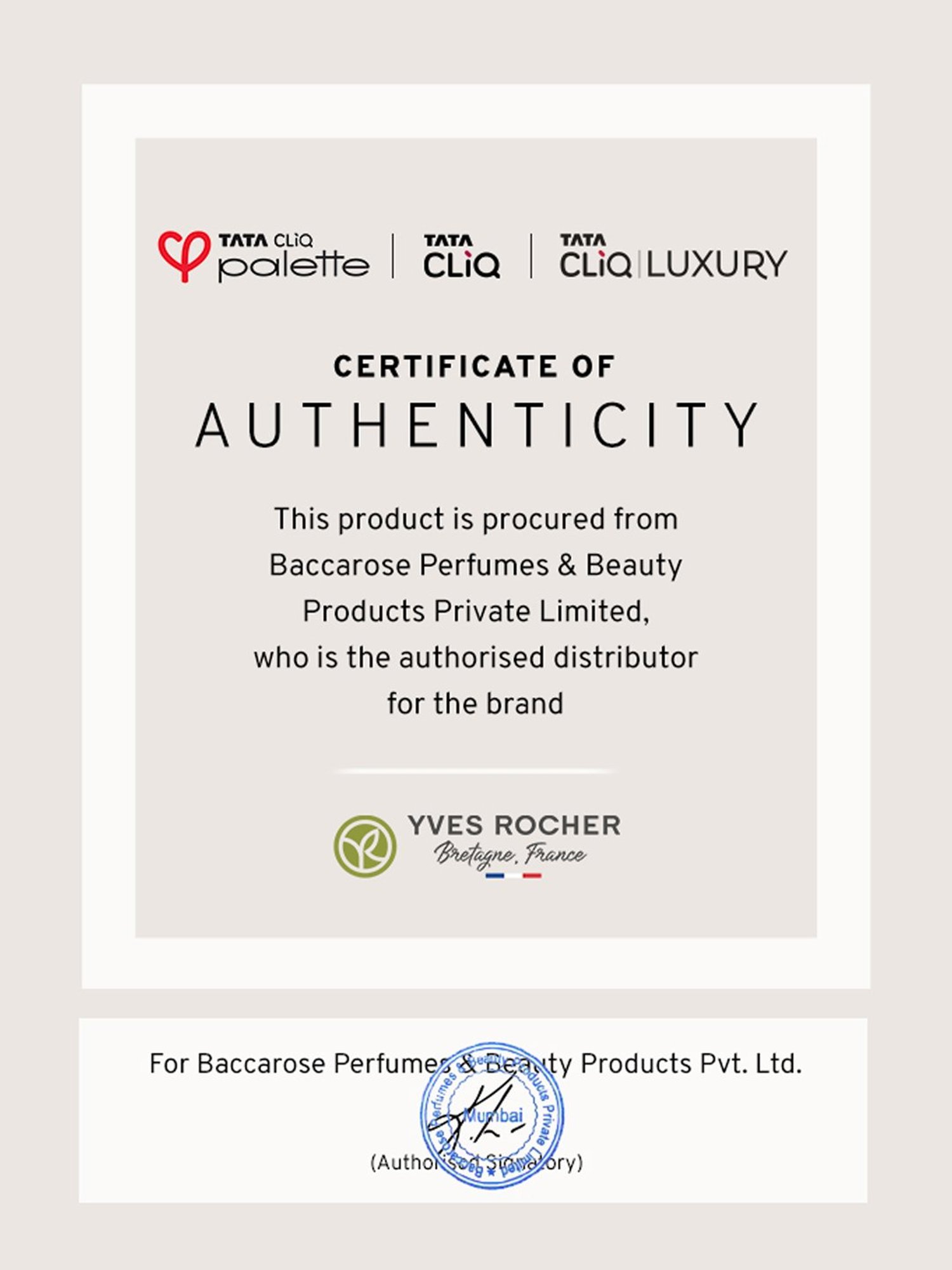 Yves Rocher Comme Une Evidence Eau de Toilette - 100 ml